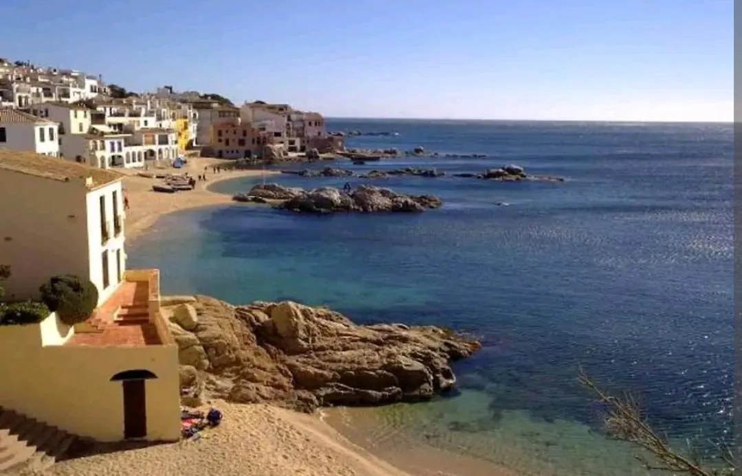 Apt Con Piscina En Calella De Palafrugell, Parking Gratuito 아파트